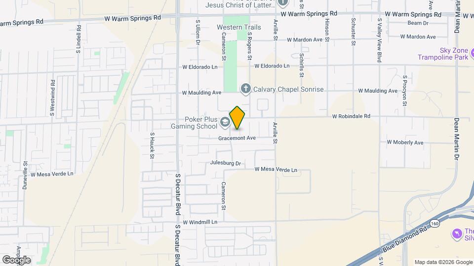 7743 Pacific Dunes St Map and Location Details