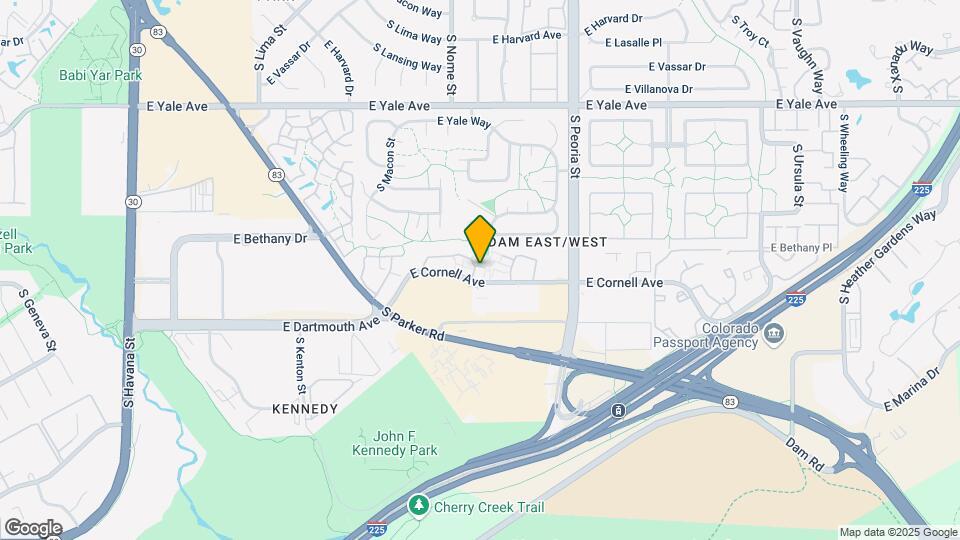 11791 E Cornell Cir Map and Location Details