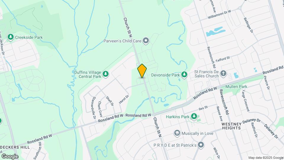 1110 Church St N Map and Location Details