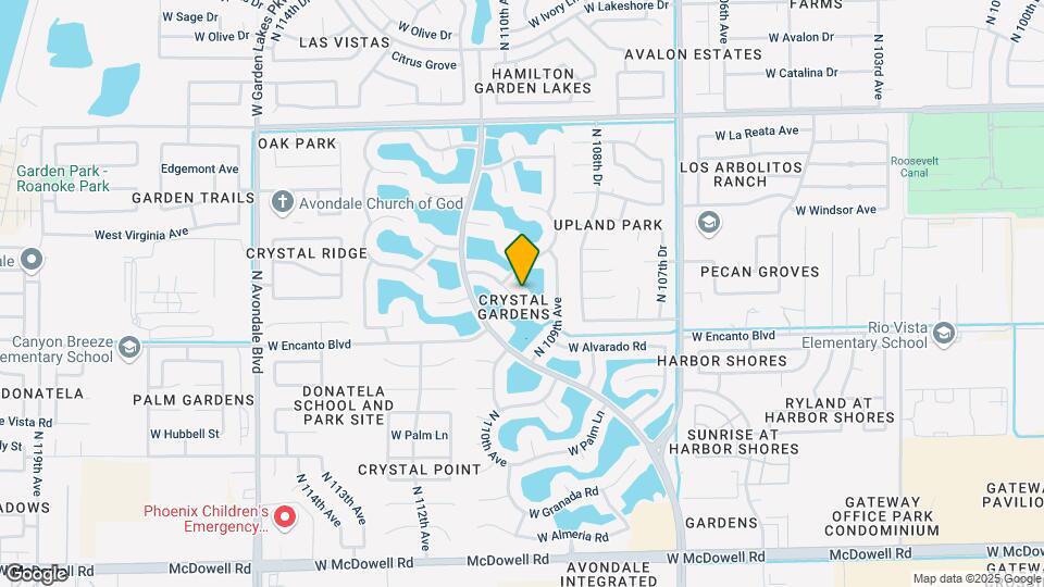 10962 W Sheridan St Map and Location Details
