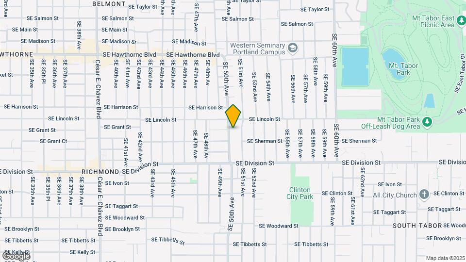 2204 SE 50th Ave Map and Location Details