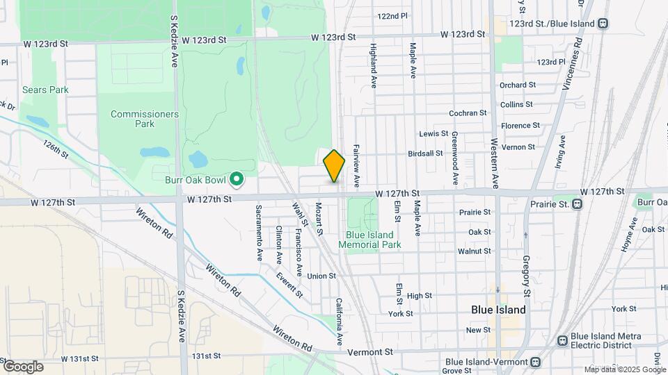 2800 Burr Oak Ave Map and Location Details