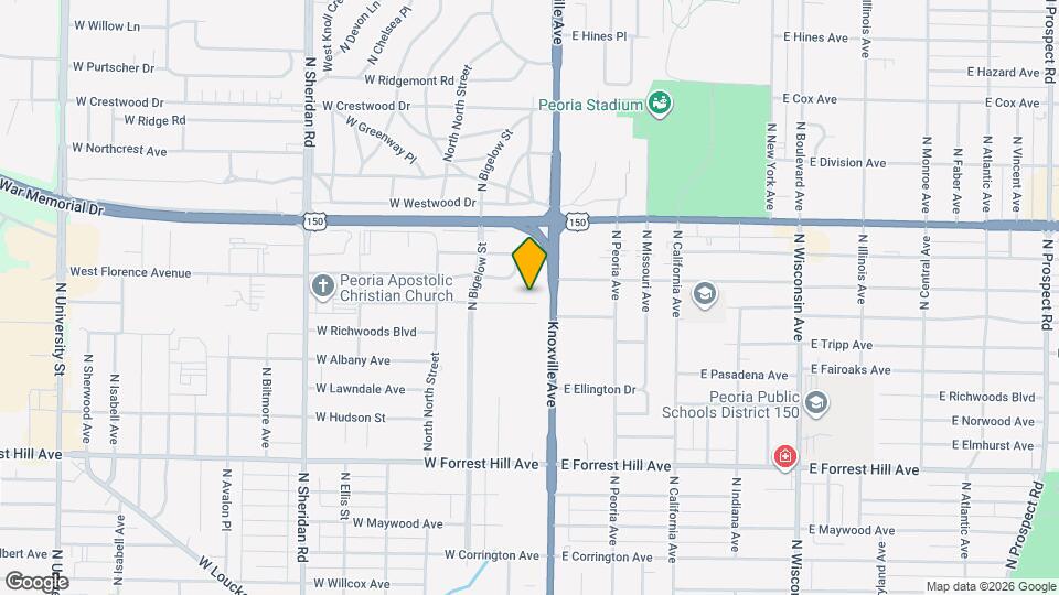 111 W Merle Ln Map and Location Details