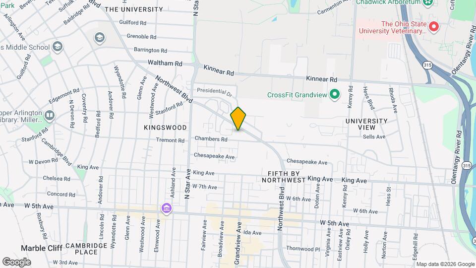 1797 Northwest Blvd, Unit 1797 Northwest Blvd Map and Location Details