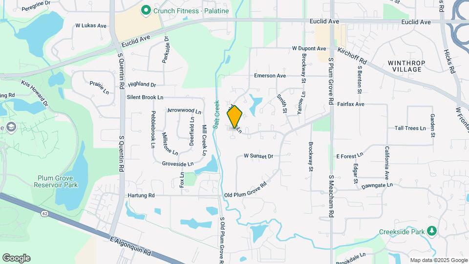 110 Green Meadow Ct Map and Location Details