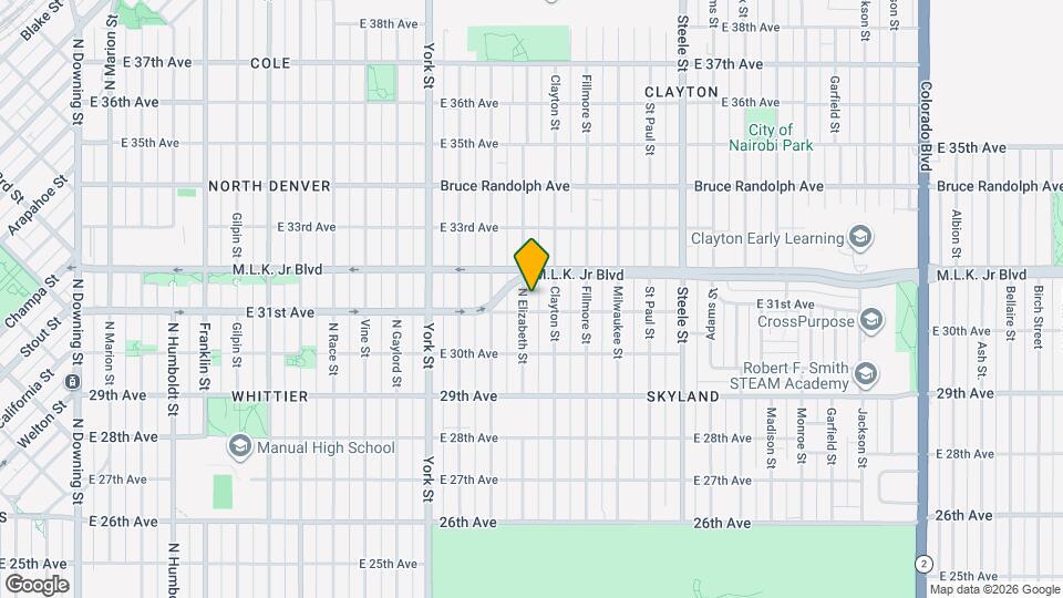 3116 N Elizabeth St Map and Location Details