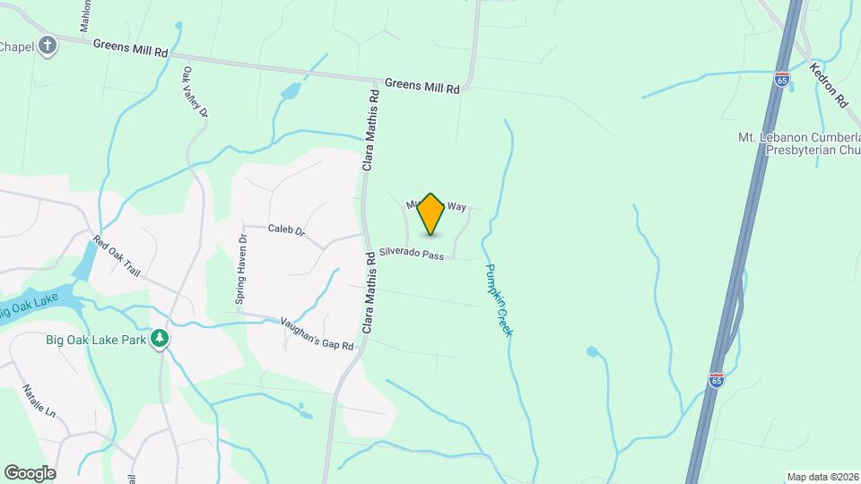 2206 Yearling Dr Map and Location Details