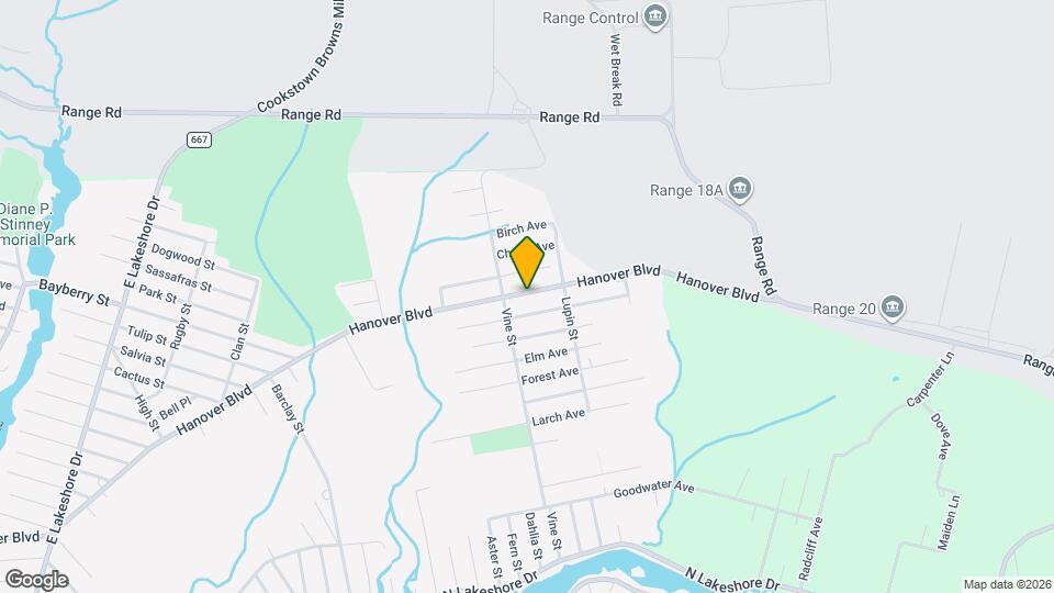 2122 Hanover Blvd Map and Location Details