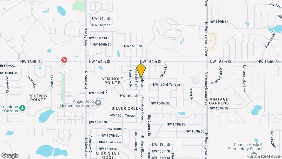 16237 Everglade Ln Map and Location Details