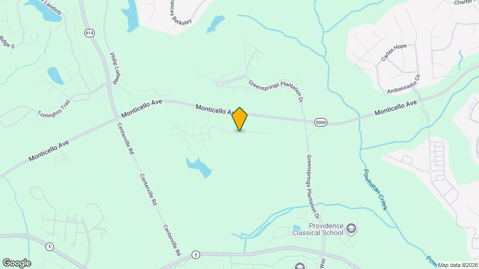 1402 Braemar Creek Map and Location Details