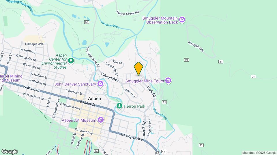 Centennial Map and Location Details