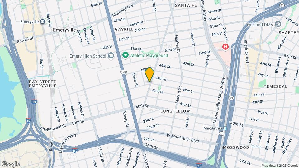 1026 43rd St Map and Location Details