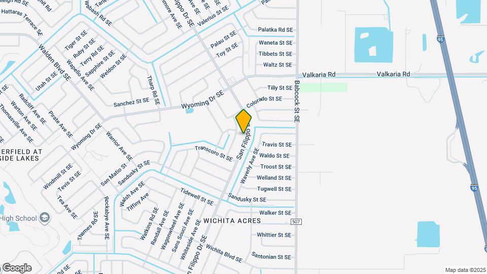 1334 San Filippo Dr SE Map and Location Details