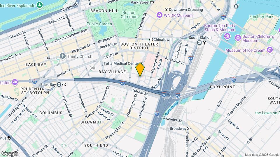 888 Washington St, Unit 4 Map and Location Details