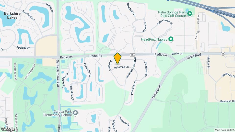 8211 Potomac Ln Map and Location Details