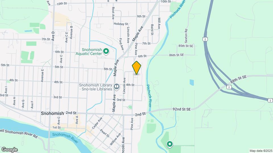 417 Pine Ave Map and Location Details