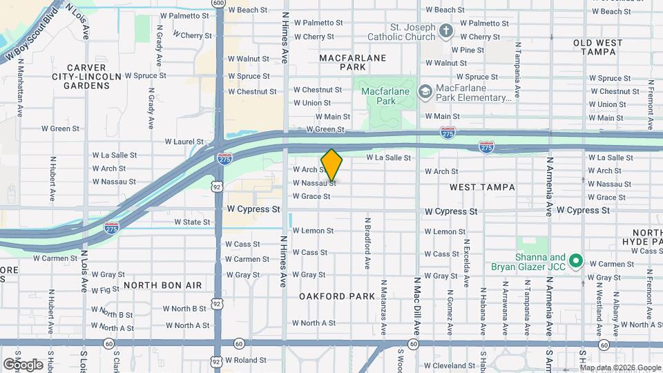 3316 W Nassau St Map and Location Details