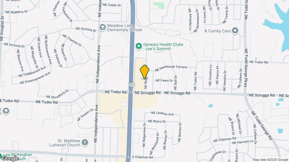 1120 NE Ridgeview Dr Map and Location Details