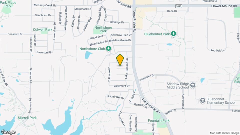 2816 Pond Wood Dr Map and Location Details