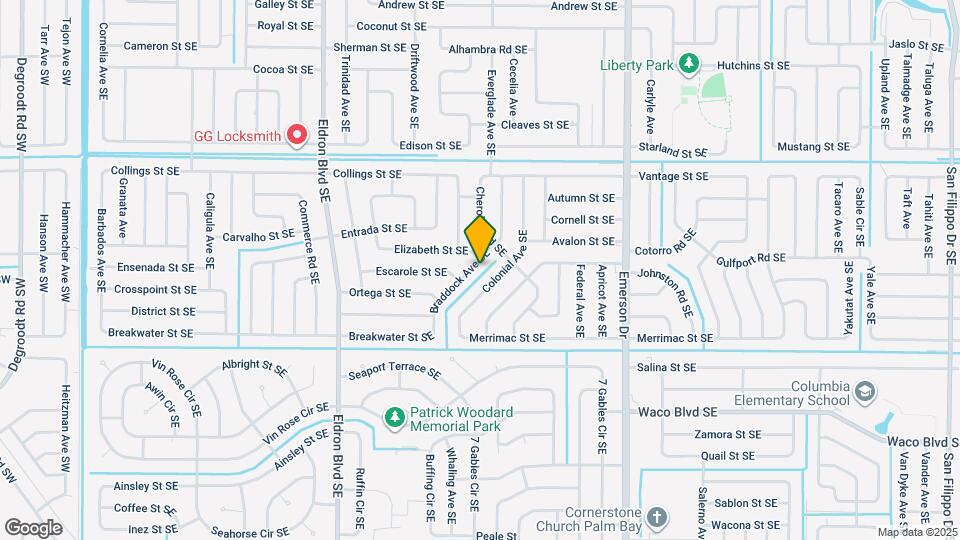 1041 Braddock Ave SE Mapa y Detalles de la Ubicación