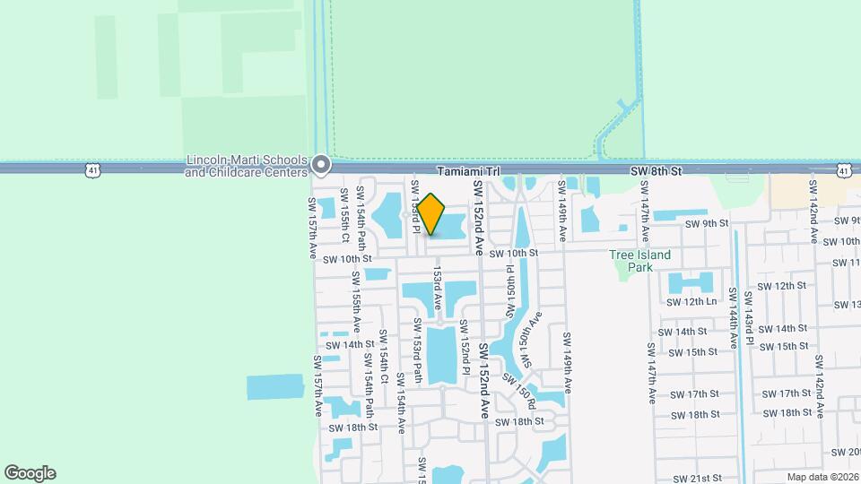 15335 SW 9th Way Map and Location Details