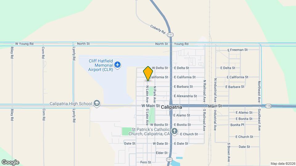 305 N Lake Ave Map and Location Details