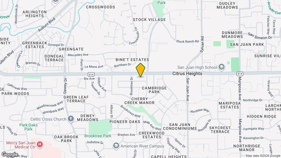 7031-7033 Peachtree Ave Map and Location Details