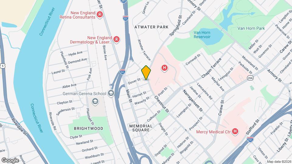 754 Chestnut St, Unit 2 Map and Location Details