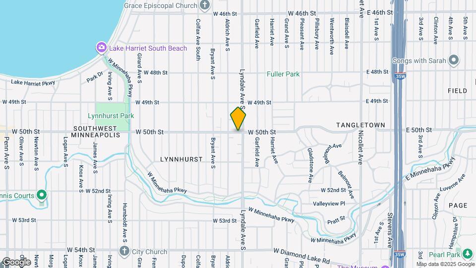 5000 Lyndale Ave S, Unit 2nd Floor Map and Location Details