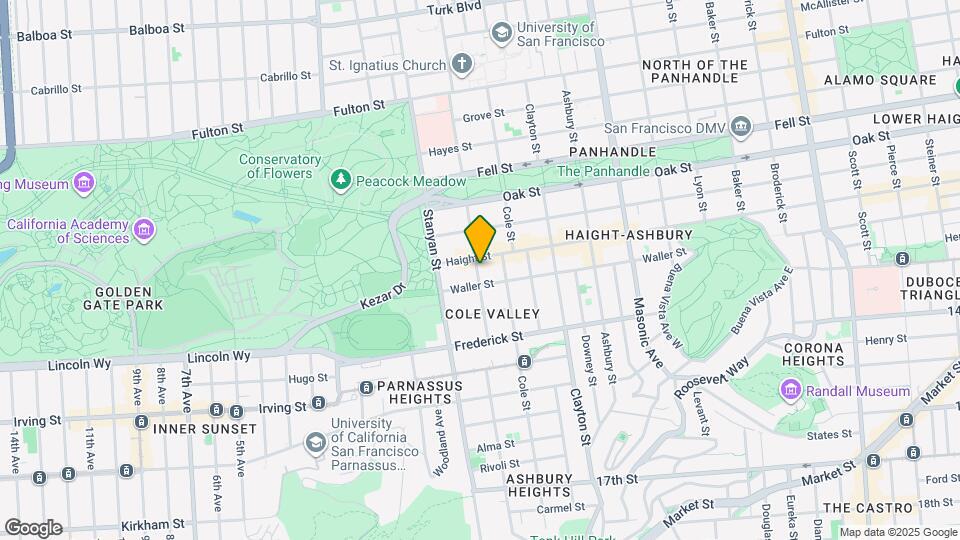 622-624 Shrader St Mapa y Detalles de la Ubicación