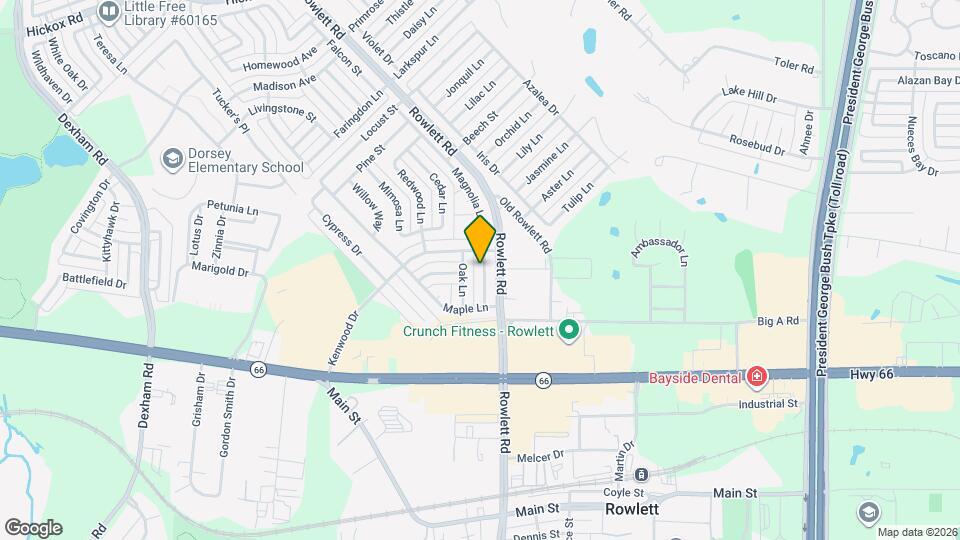 5702 Magnolia Ln Mapa y Detalles de la Ubicación