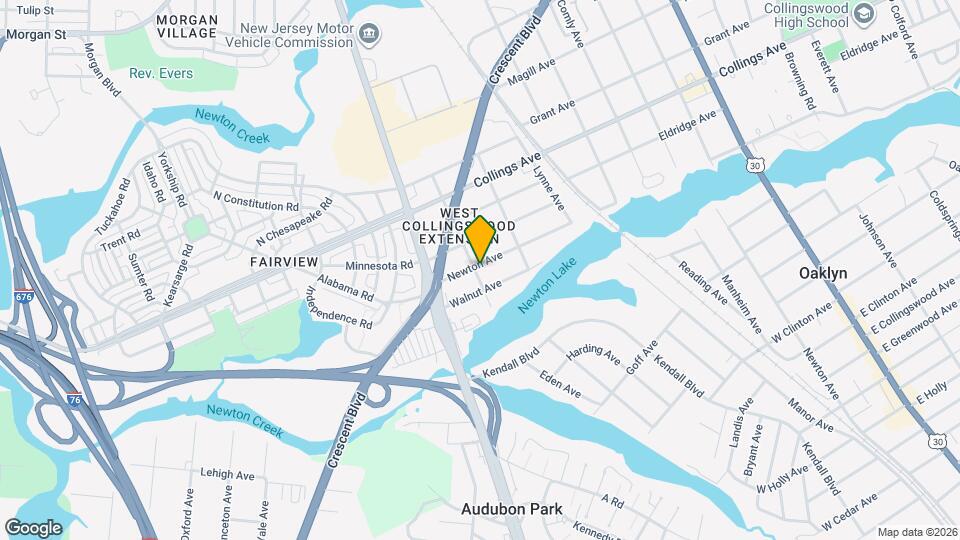 1224 Newton Ave Map and Location Details