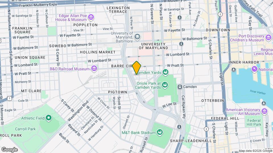 713 Portland St Map and Location Details