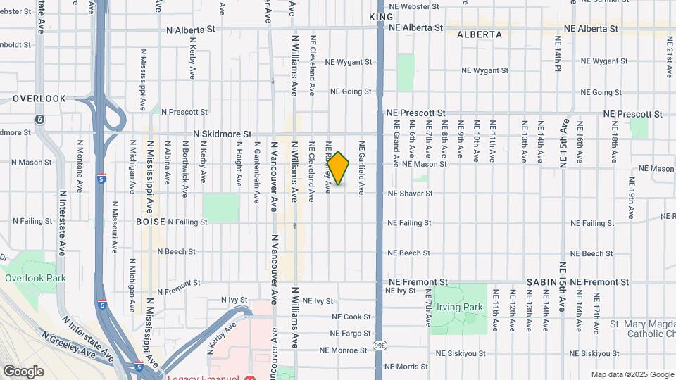 125 NE Shaver St Map and Location Details