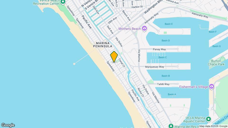 3607 Pacific Ave Mapa y Detalles de la Ubicación