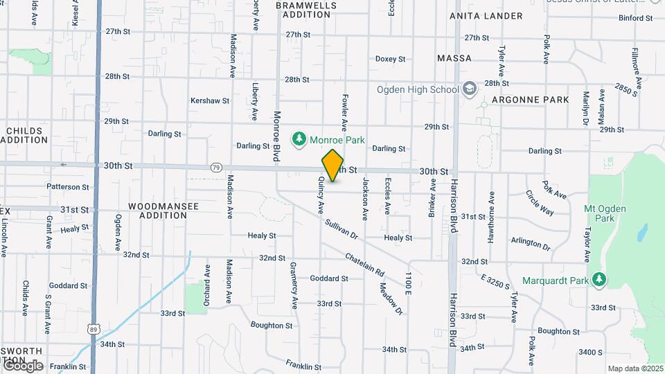 920 Patterson St Map and Location Details