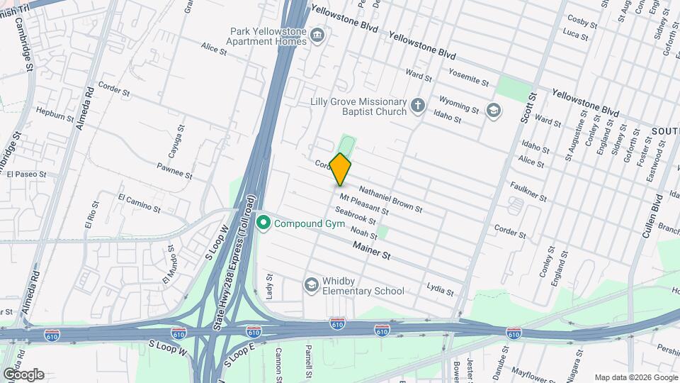 3505 Mt Pleasant St Map and Location Details