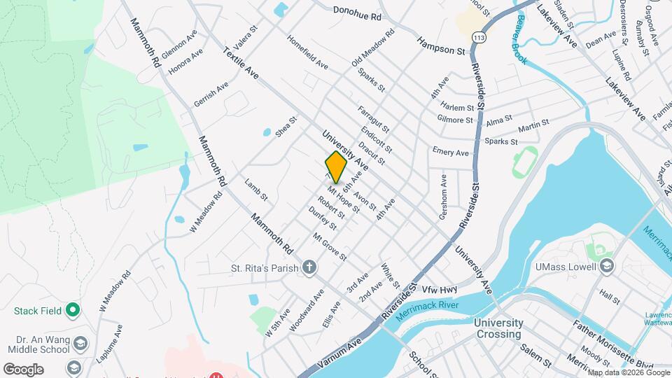 235 Mount Hope St, Unit B Map and Location Details