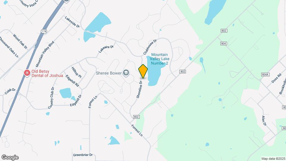 3025 Shoreline Dr Map and Location Details