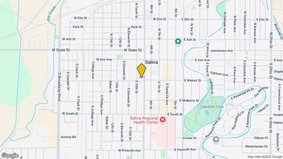 408 W Walnut St Map and Location Details
