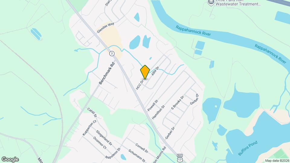 10702 Allie Dr, Unit AllieDr.Fredericksburg Map and Location Details