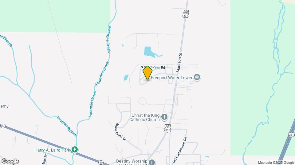 314 Date Palm Ln Map and Location Details