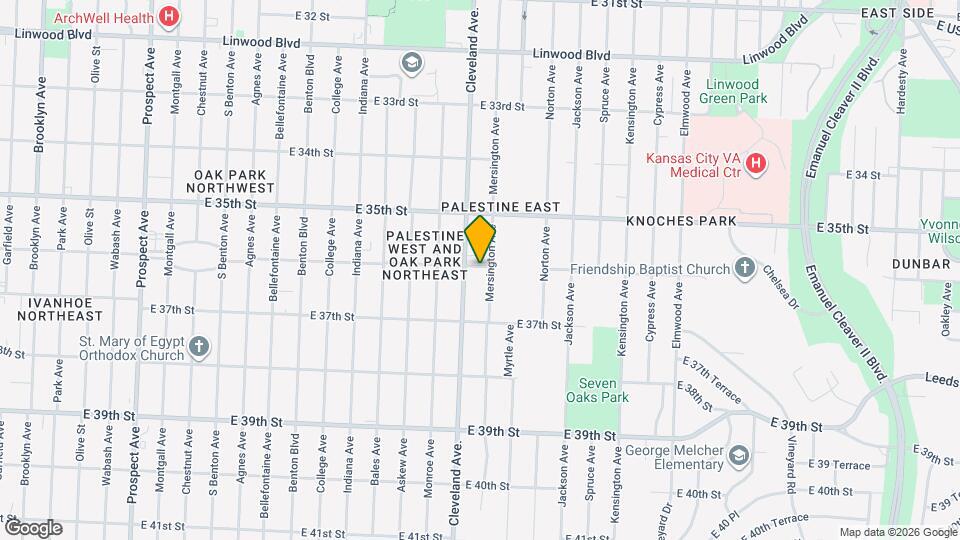 3811 E 36th St Mapa y Detalles de la Ubicación