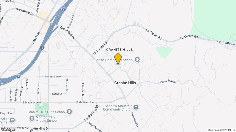 1999 Valley Rim Rd Map and Location Details