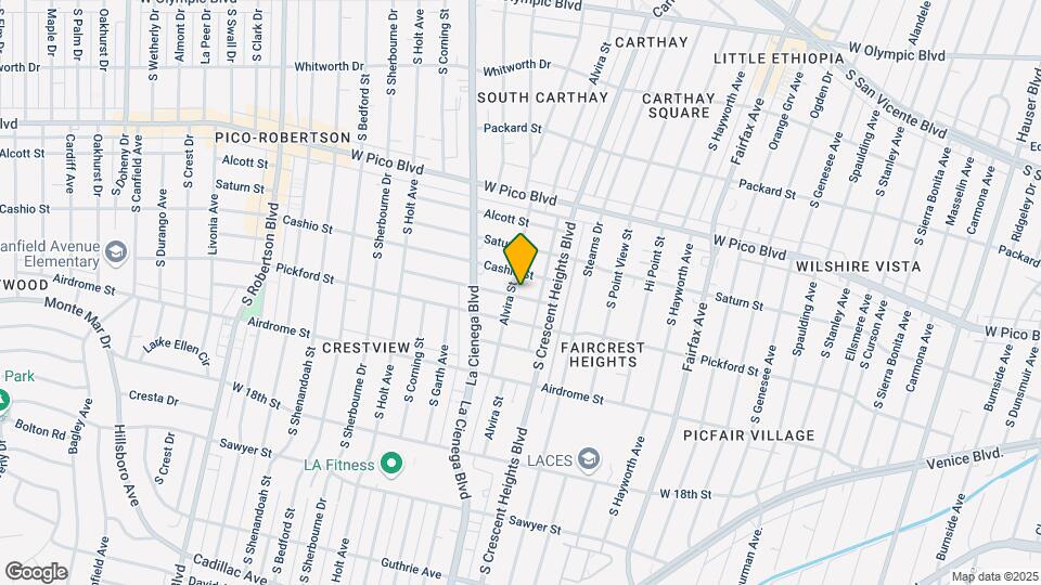 6087 Horner St Map and Location Details