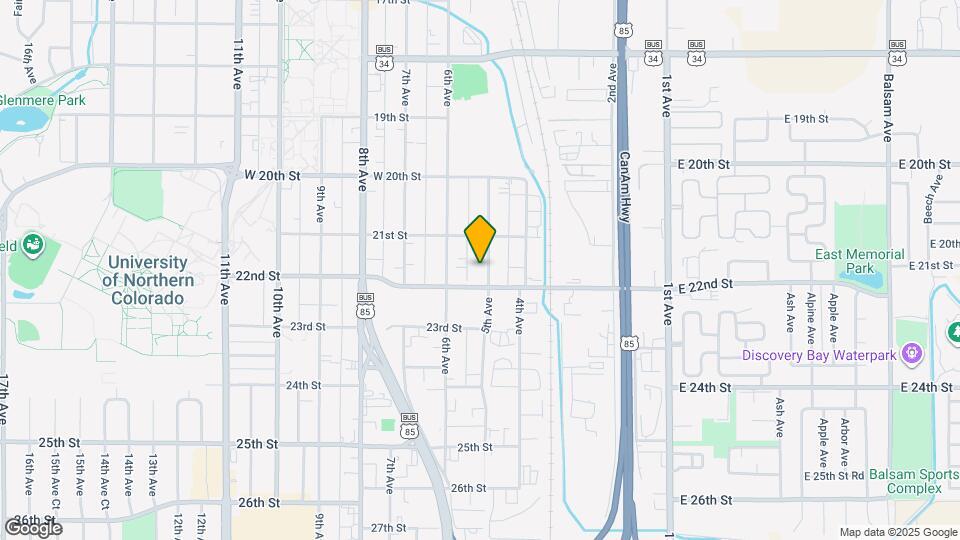 2129 5th Ave Map and Location Details