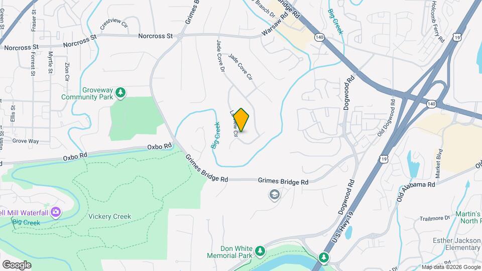 9805 La View Cir Map and Location Details