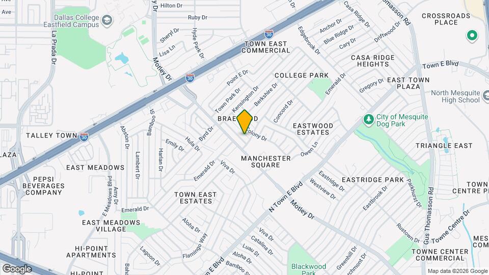 3206 Heather Glen Dr Map and Location Details