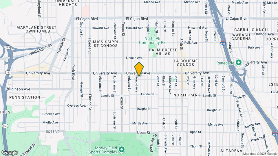 3811 Arnold Ave Map and Location Details