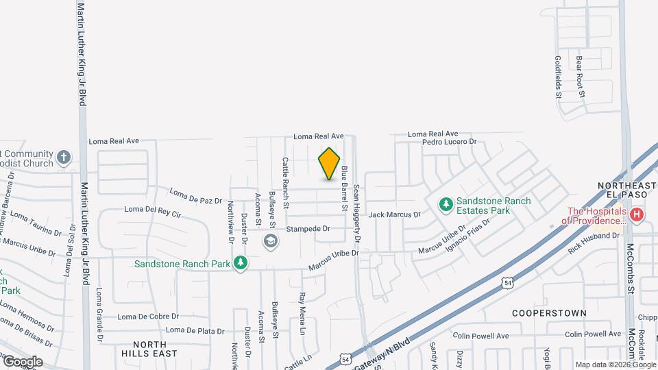 5017 Copper Ranch Ave Map and Location Details